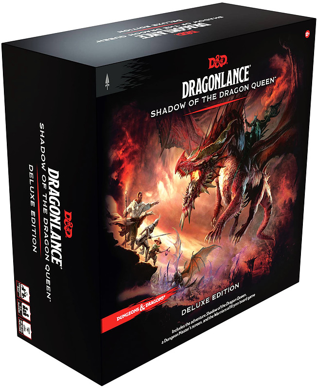 D&D Dragonlance Shadow of the Dragon Queen Deluxe Cover