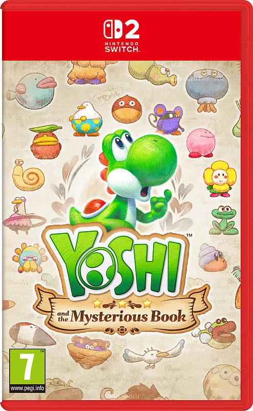 Yoshi and the Mysterious Book (AT-PEGI) Cover
