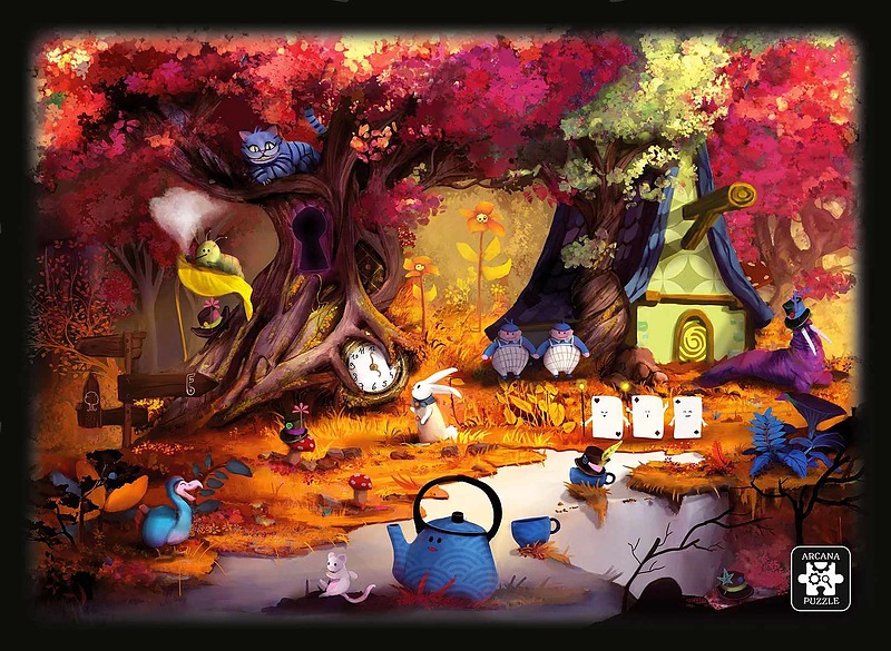 Arcana Puzzle: Alice im Wunderland Cover