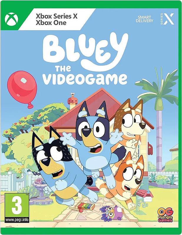 Bluey: the Videogame (PEGI) Cover