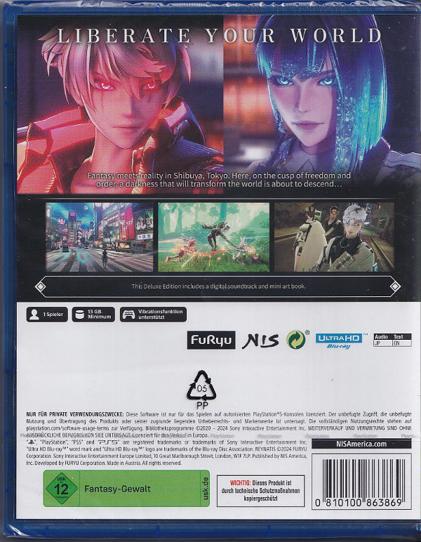 REYNATIS - Deluxe Edition Rueckseite