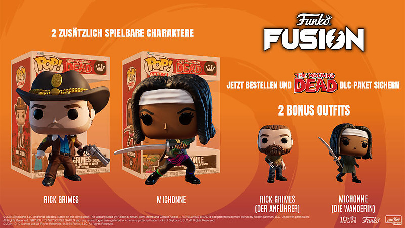 Funko Fusion + DLC Paket Rueckseite