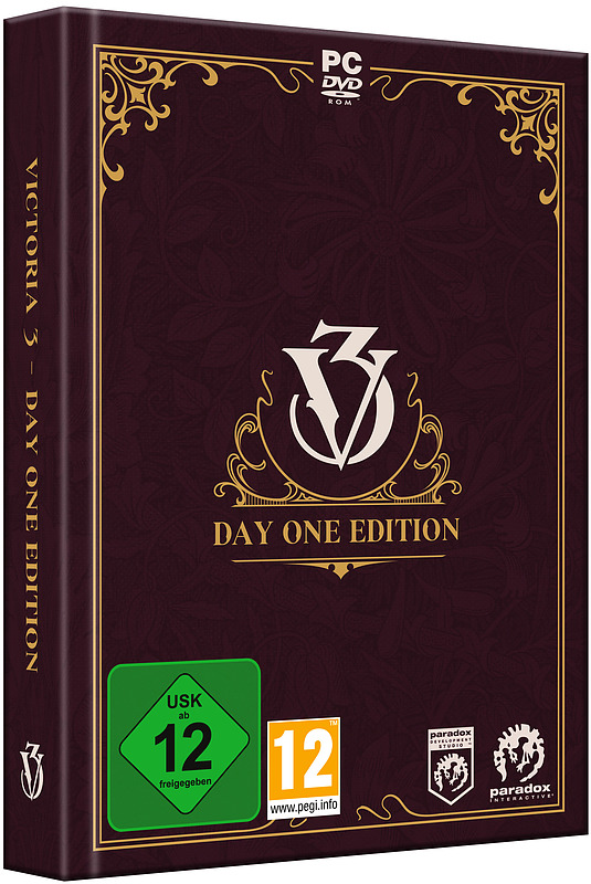 Victoria 3 Day One Edition Cover