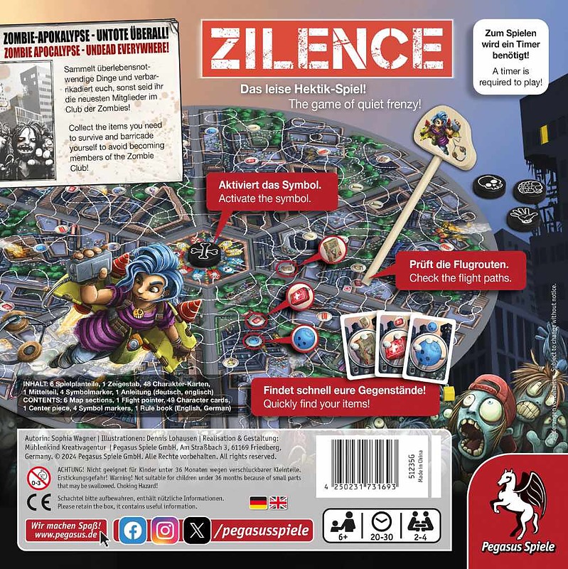 Zilence Rueckseite