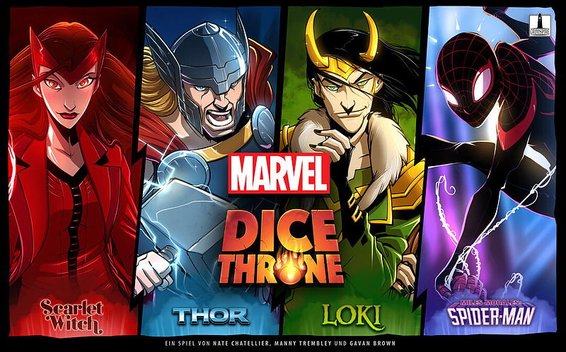Dice Throne: Marvel Box 1 Cover Dice Throne: Marvel Box 1 Cover