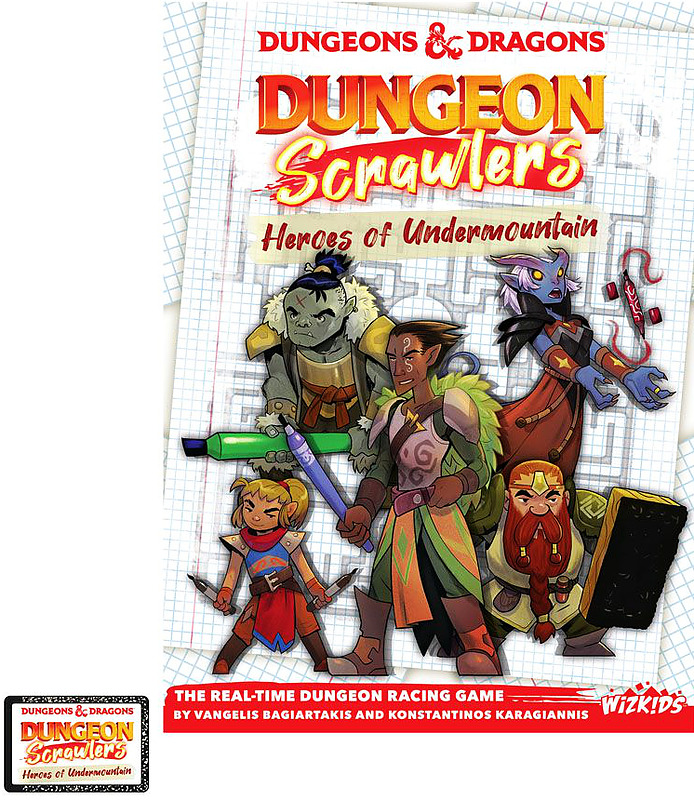 Dungeon Scrawlers: Heroes of Undermountain Cover