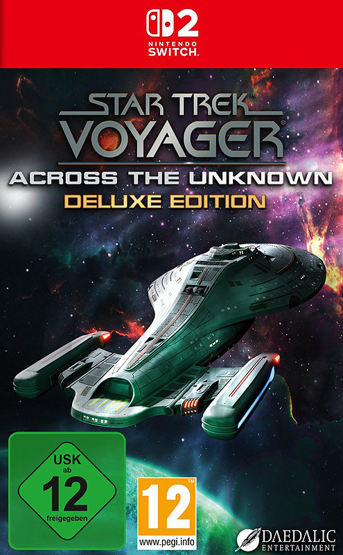 Star Trek Voyager: Across the Unknown Deluxe Ed. Cover