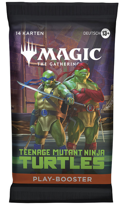 MTG - TMNT Play Booster Pack DE Cover