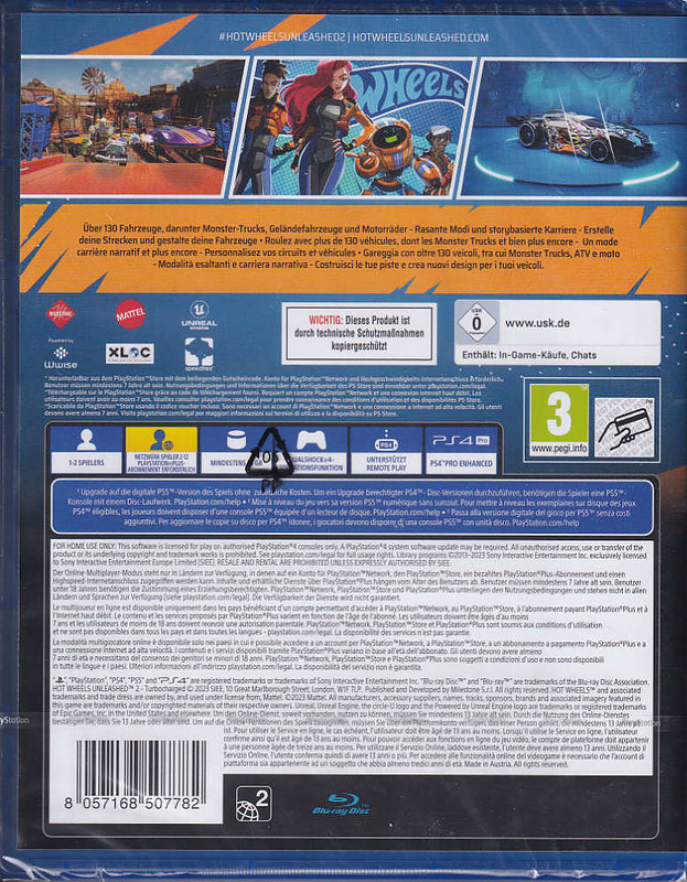 Hot Wheels Unleashed 2 Turbocharged Rueckseite