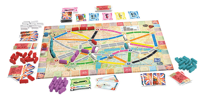 Zug um Zug - London Rueckseite Zug um Zug - London Rueckseite