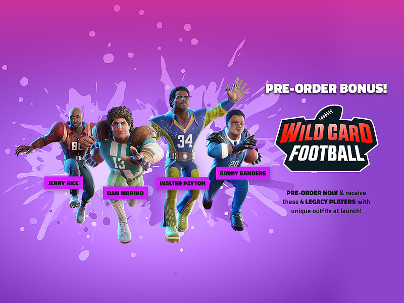 Wild Card Football + 4 Boni Rueckseite