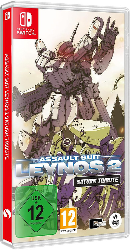 Assault Suit Leynos 2 Saturn Tribute Cover
