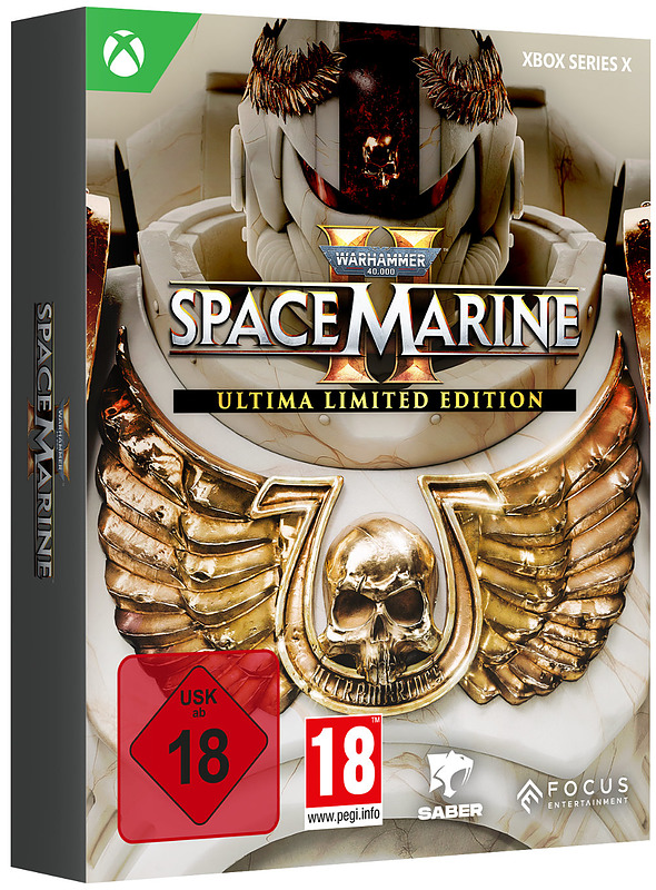 Warhammer 40.000: Space Marine 2 Ultima Limited Ed Cover