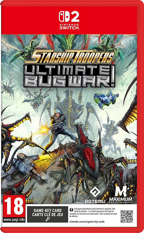 Starship Troopers: Ultimate Bug War (PEGI) Cover