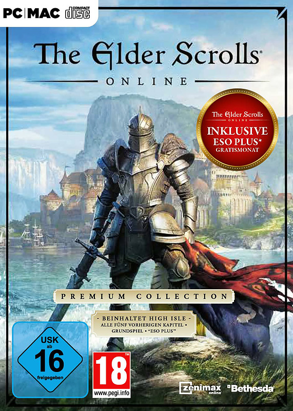Elder Scrolls Online Premium Collection Cover
