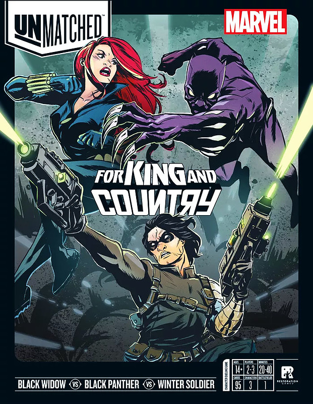 Unmatched Marvel For King & Country (Englisch) Cover