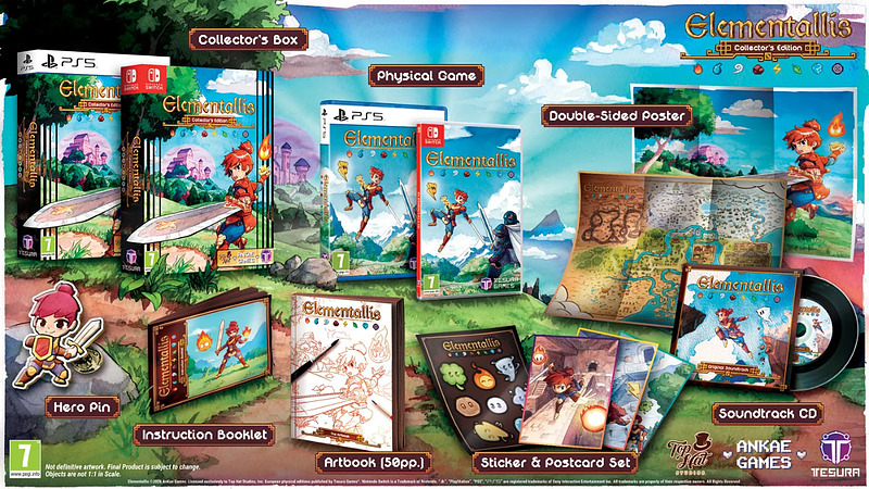Elementallis Collectors Edition (PEGI) Cover