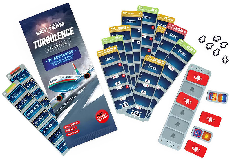 Sky Team Turbulance (Englisch) Rueckseite