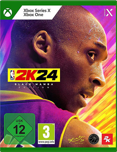 NBA 2K24 Black Mamba Edition Cover