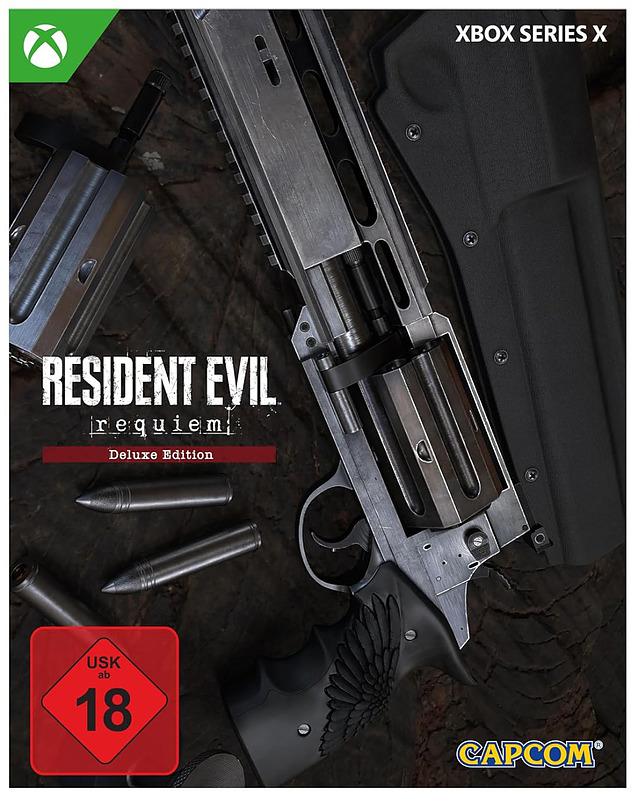 Resident Evil Requiem Deluxe Steelbook Cover
