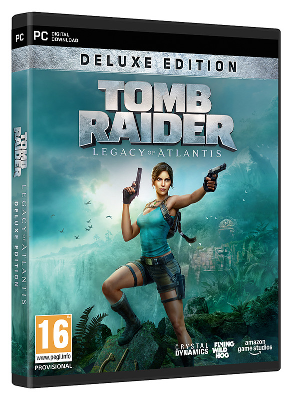 Tomb Raider: Legacy of Atlantis Deluxe Edition (AT-PEGI) Cover