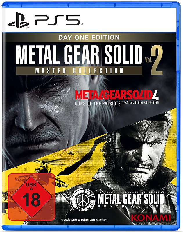 Metal Gear Solid: Master Collection 2 Day-One Ed. Cover