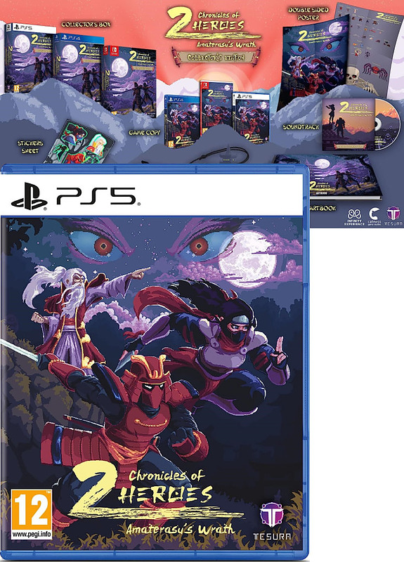 Chronicles of 2 Heroes: Amaterasu's Wrath Col. Ed. Cover