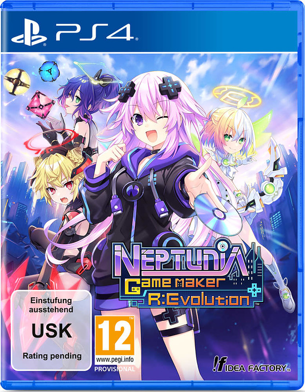 Neptunia Game Maker R:Evolution DayOne (PEGI) Cover