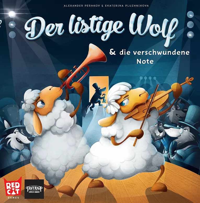 Der listige Wolf und die verschwundene Note Cover