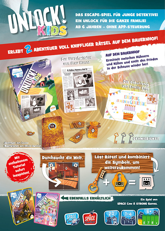 Unlock! - Kids Auf dem Bauernhof Rueckseite