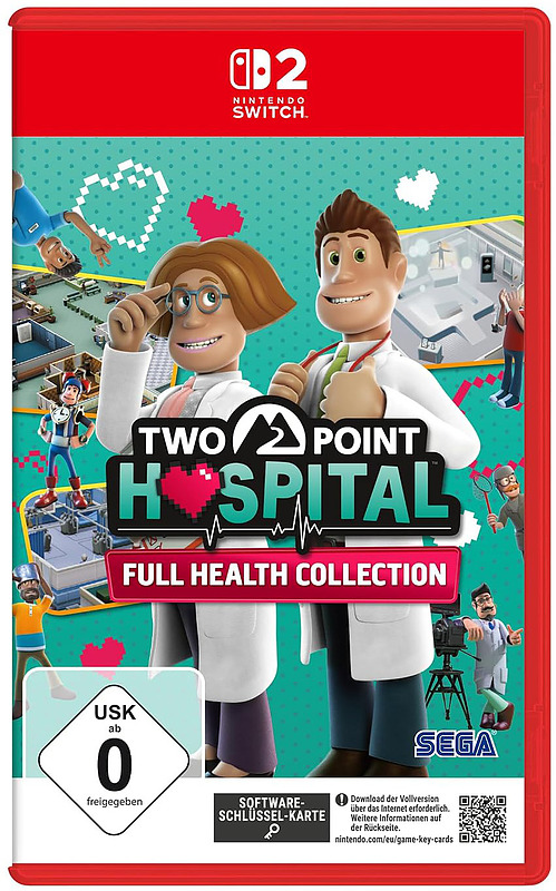 Two Point Hospital: Full Health Collection Cover
