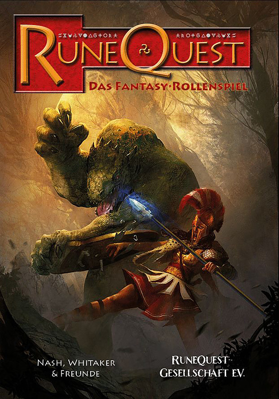 RuneQuest Regelbuch Cover