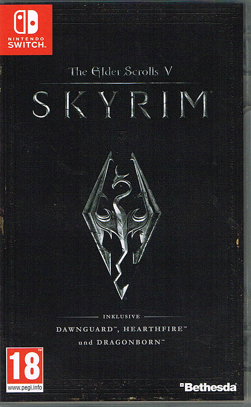 Elder Scrolls V: Skyrim (PEGI) Cover