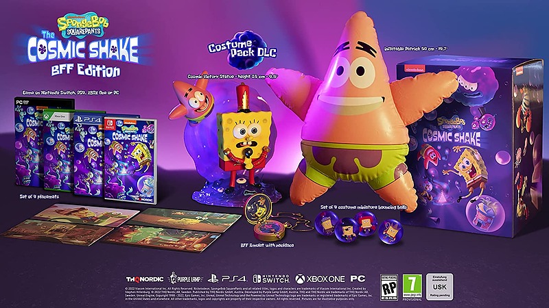 SpongeBob SquarePants: The Cosmic Shake BFF Edi. Rueckseite