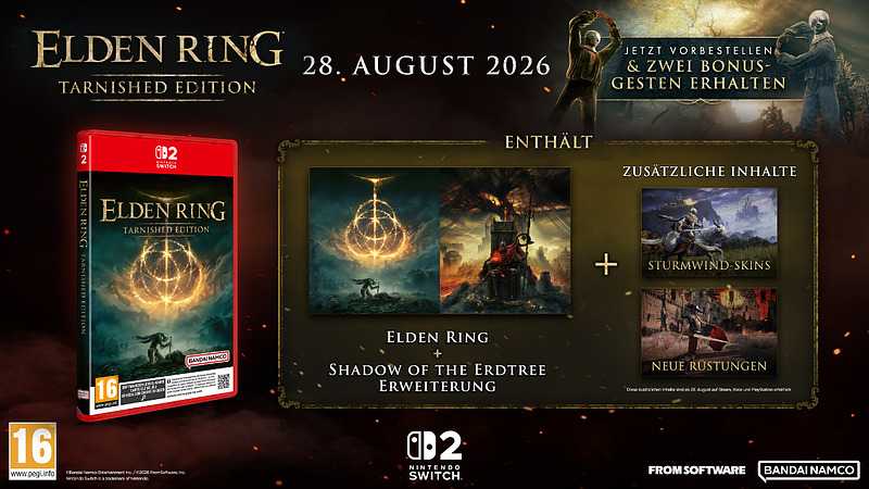 Elden Ring Tarnished Edition (AT-PEGI) Rueckseite