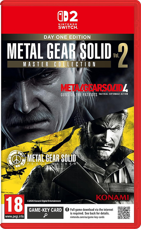 Metal Gear Solid: Master Collection 2 Day-One Ed. Cover