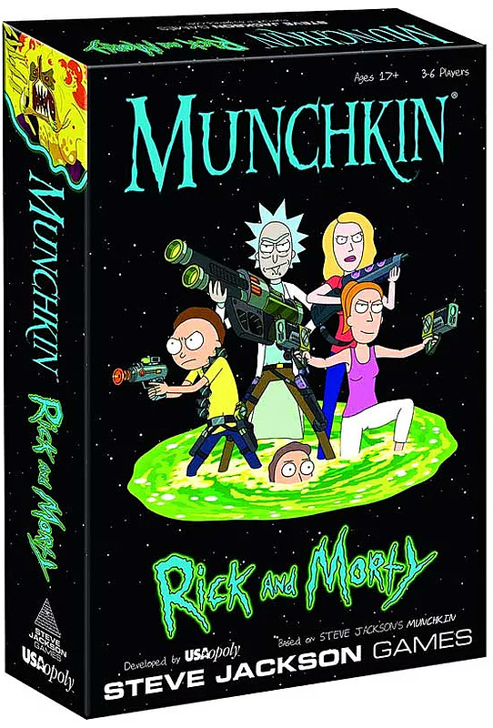 Munchkin Rick and Morty (Englisch) Cover