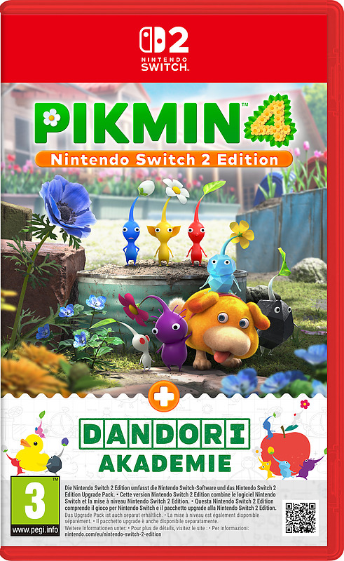 Pikmin 4 + Dandori-Akademie (PEGI) Cover