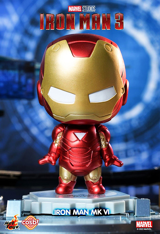 Iron Man 3 Cosbi Minifigur Iron Man Mark 6 Cover