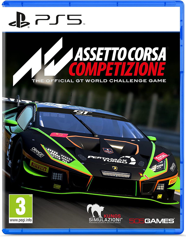 Assetto Corsa Competizione (PEGI) Cover