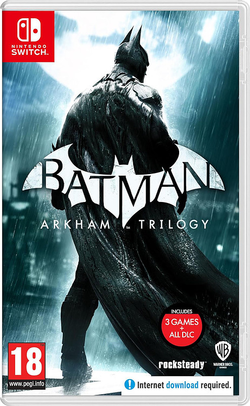 Batman Arkham Trilogy (AT-PEGI) Cover