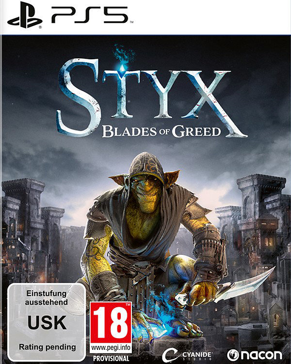 Stys: Blades of Greed Cover
