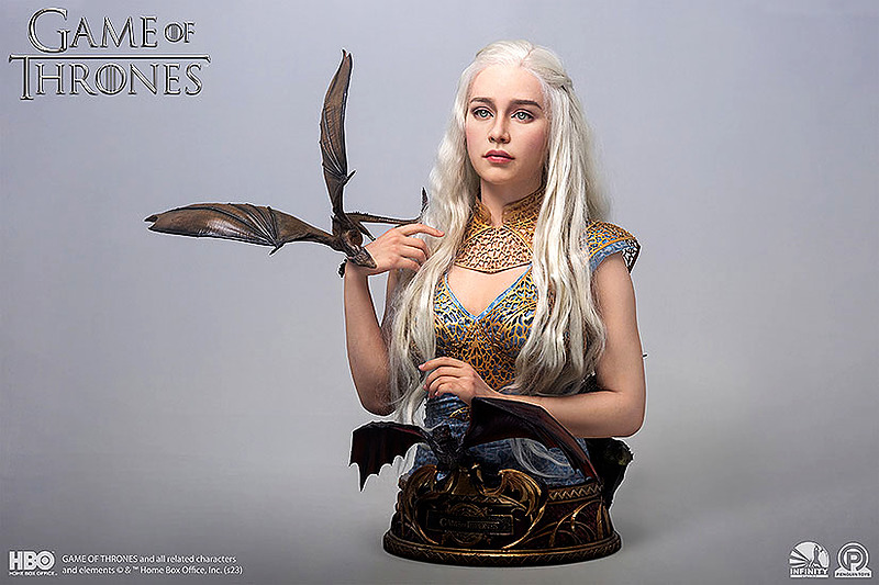 Game of Thrones PVC Statue 1/1 Mother of Dragons Cover