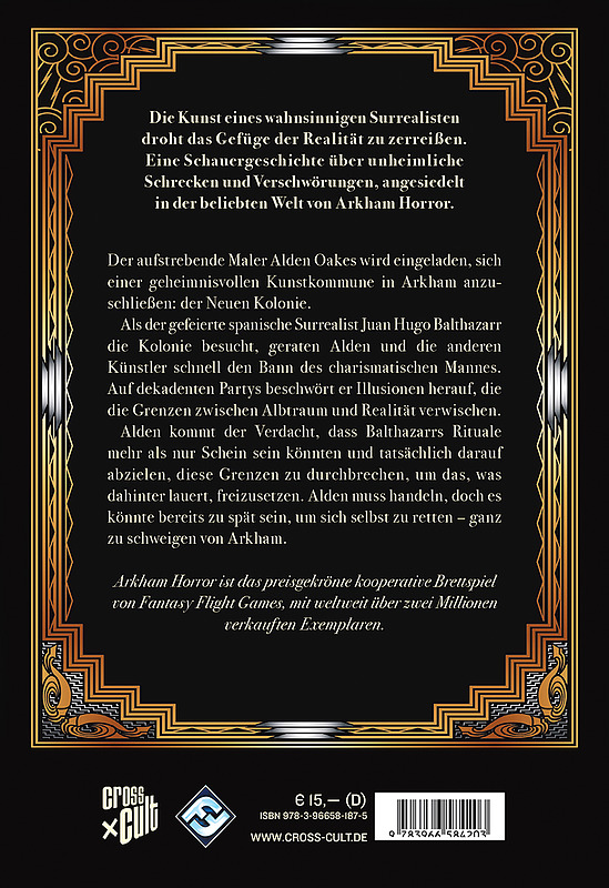Arkham Horror: Das letzte Ritual Rueckseite