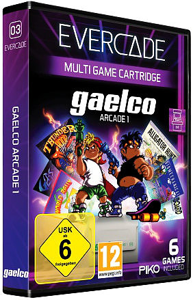 Blaze Evercade Gaelco Arcade 1 Cover