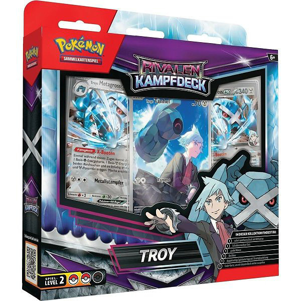 Pokemon Kampfdeck Troy Cover