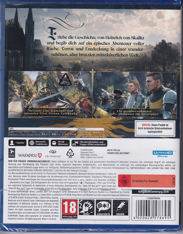Kingdom Come: Deliverance II Rueckseite