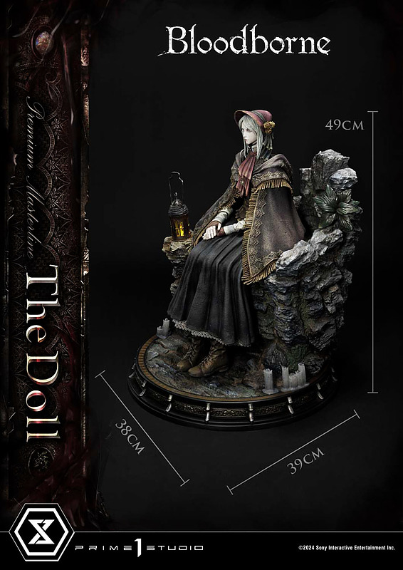 Bloodborne Statue 1/4 The Doll Bonus Version Rueckseite