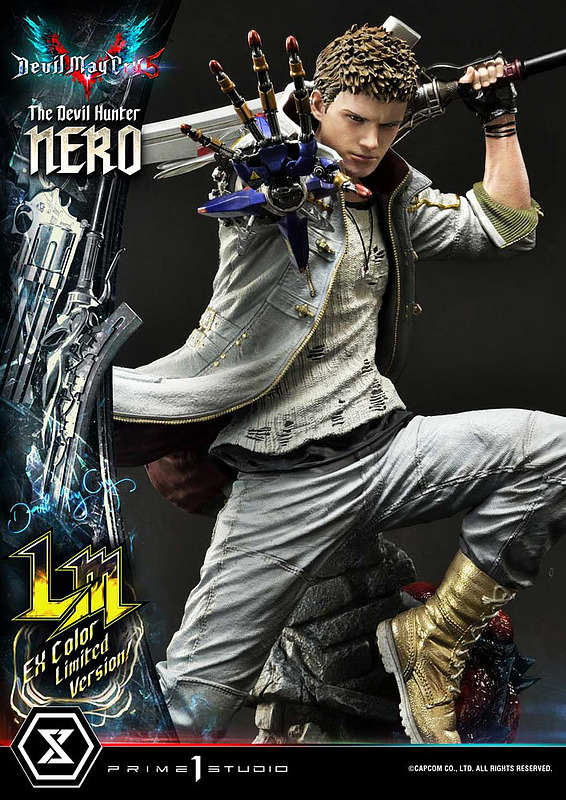 Devil May Cry 5 Statue 1/4 Nero Ex Color Limited Cover