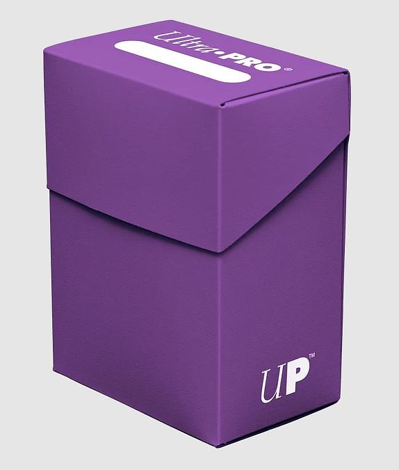 Ultra Pro Deck Box Solid Purple Cover